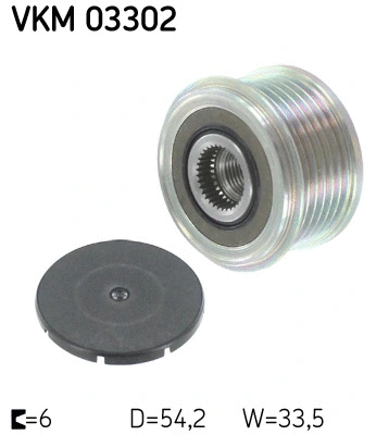 Alternator Freewheel Clutch (VKM 03302)