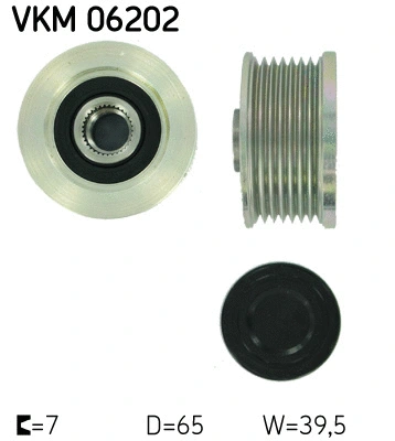 Alternator Freewheel Clutch (VKM 06202)