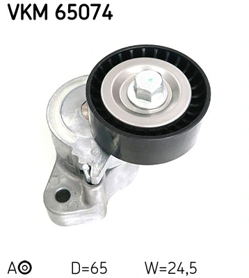 Tensioner Pulley, V-ribbed belt (VKM 65074)