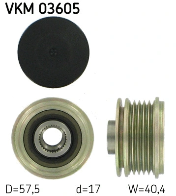Alternator Freewheel Clutch (VKM 03605)