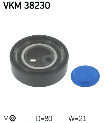 Tensioner Pulley, V-ribbed belt (VKM 38230)