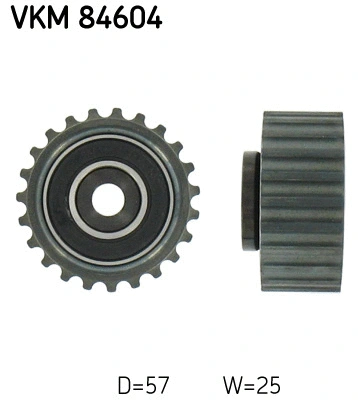 Deflection/Guide Pulley, timing belt (VKM 84604)