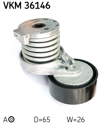 Tensioner Pulley, V-ribbed belt