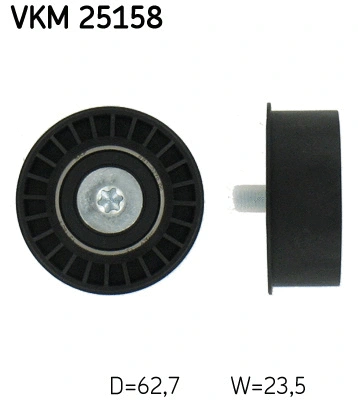 Deflection/Guide Pulley, timing belt (VKM 25158)