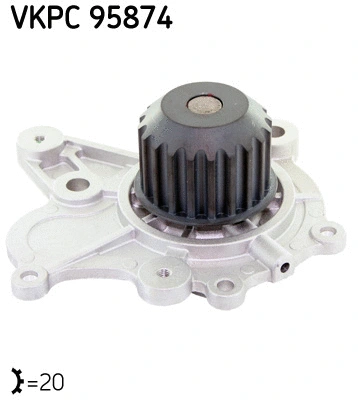Water Pump, engine cooling (VKPC 95874)