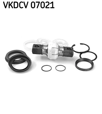 Repair Kit, suspension strut support mount (VKDCV 07021)