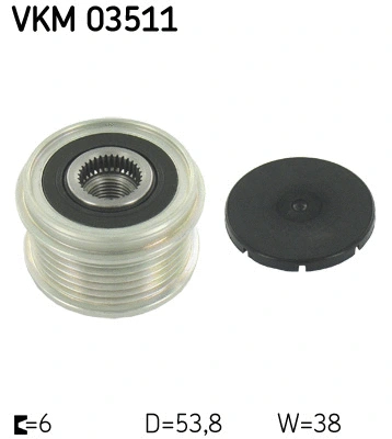 Alternator Freewheel Clutch (VKM 03511)