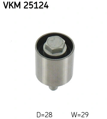 Deflection/Guide Pulley, timing belt (VKM 25124)
