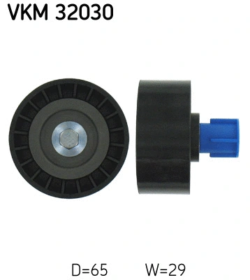 Deflection/Guide Pulley, V-ribbed belt (VKM 32030)