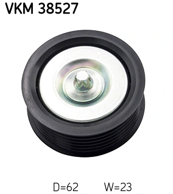 Deflection/Guide Pulley, V-ribbed belt