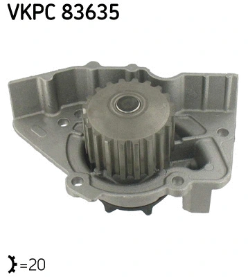 Water Pump, engine cooling (VKPC 83635)
