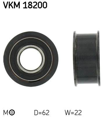 Tensioner Pulley, timing belt (VKM 18200)
