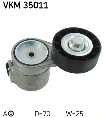 Tensioner Pulley, V-ribbed belt (VKM 35011)
