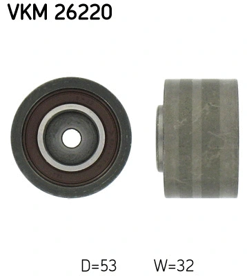 Deflection/Guide Pulley, timing belt (VKM 26220)