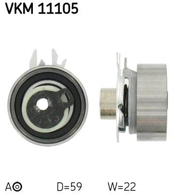 Tensioner Pulley, timing belt (VKM 11105)