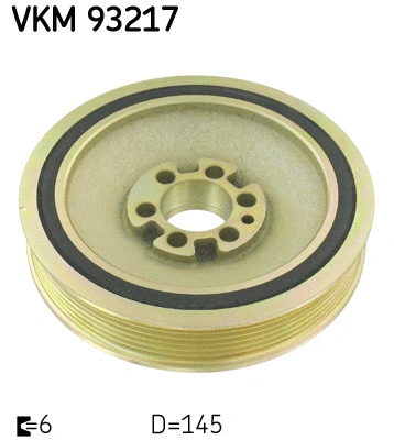 Belt Pulley, crankshaft (VKM 93217)