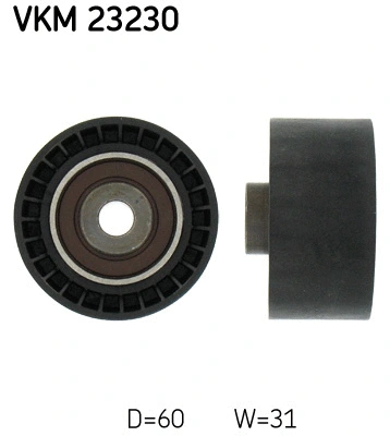Deflection/Guide Pulley, timing belt (VKM 23230)