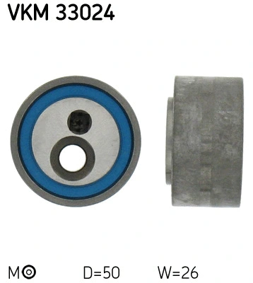 Tensioner Pulley, V-ribbed belt (VKM 33024)