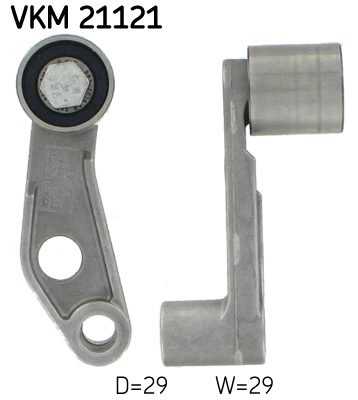 Deflection/Guide Pulley, timing belt (VKM 21121)