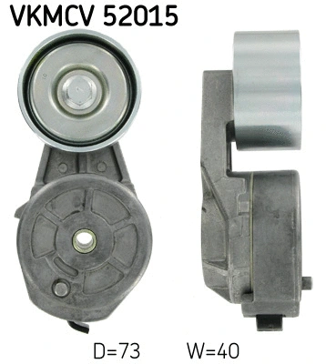 Tensioner Pulley, V-ribbed belt (VKMCV 52015)