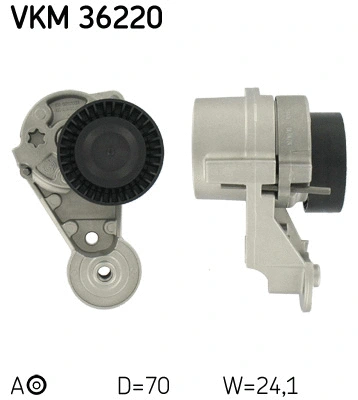 V-Ribbed Belt Set (VKMA 36221)