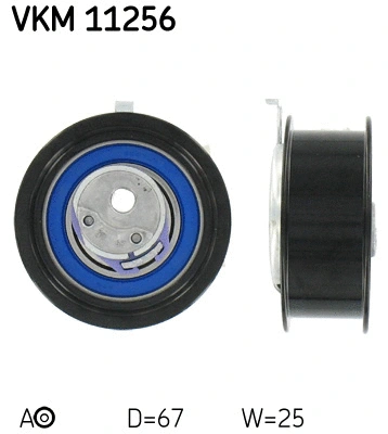 Tensioner Pulley, timing belt (VKM 11256)