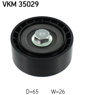 Deflection/Guide Pulley, V-ribbed belt (VKM 35029)