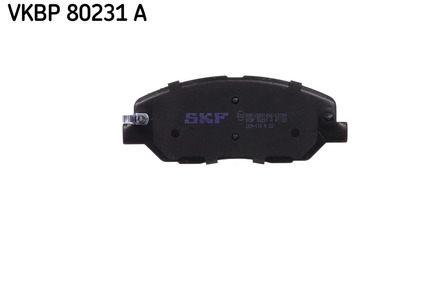 Brake Pad Set, disc brake (VKBP 80231 A)