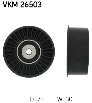 Deflection/Guide Pulley, timing belt (VKM 26503)