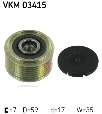 Alternator Freewheel Clutch (VKM 03415)