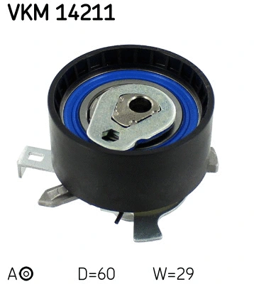 Tensioner Pulley, timing belt (VKM 14211)