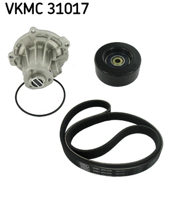 Water Pump + V-Ribbed Belt Kit (VKMC 31017)