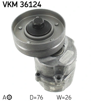 Tensioner Pulley, V-ribbed belt (VKM 36124)