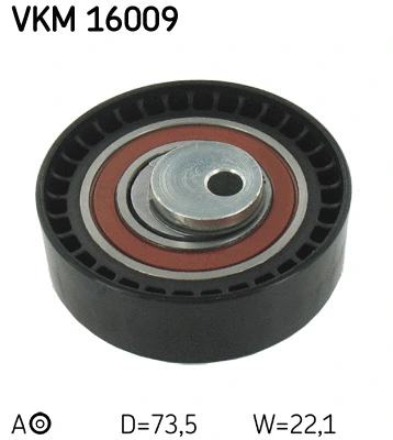 Tensioner Pulley, timing belt (VKM 16009)