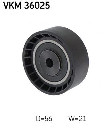 Deflection/Guide Pulley, V-ribbed belt (VKM 36025)