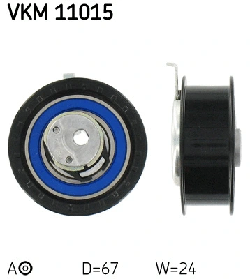 Tensioner Pulley, timing belt (VKM 11015)