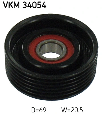 Deflection/Guide Pulley, V-ribbed belt (VKM 34054)