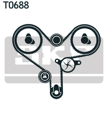 Timing Belt Kit (VKMA 95628)