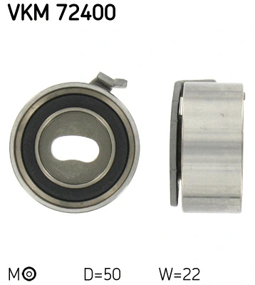 Tensioner Pulley, timing belt (VKM 72400)