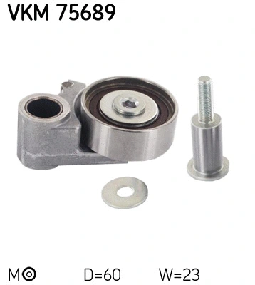 Tensioner Pulley, timing belt (VKM 75689)