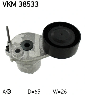 Tensioner Pulley, V-ribbed belt (VKM 38533)
