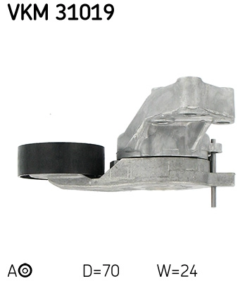 Tensioner Pulley, V-ribbed belt
