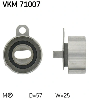 Tensioner Pulley, timing belt (VKM 71007)