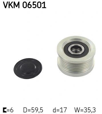 Alternator Freewheel Clutch (VKM 06501)