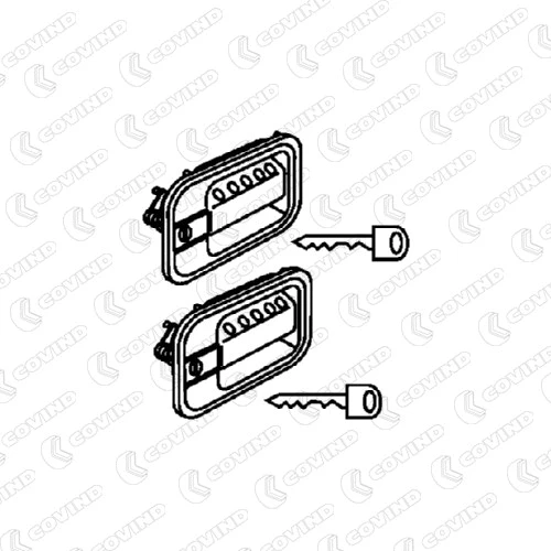 Exterior Door Handle (060/156)
