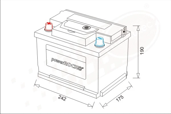 Starter Battery (BAT055LHN)