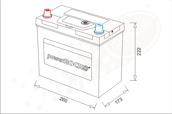 Starter Battery (BAT070LANBL)