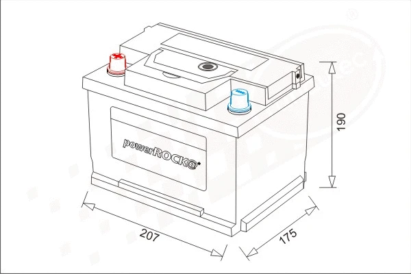 Starter Battery (BAT045LHN)