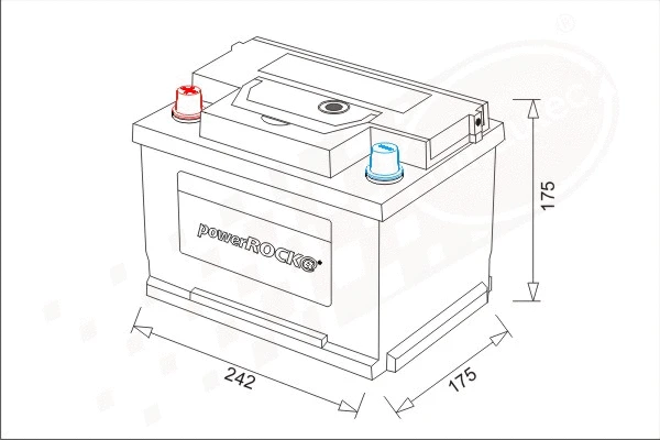 Starter Battery (BAT055LKN)