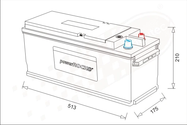 Starter Battery (BAT135RTL)